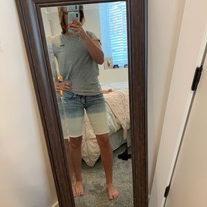 Ombré Bermuda shorts